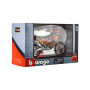 Motorka Bburago Red Bull KTM Rally Dakar 2019 kov/plast 12cm na volný chod v krabičce 17x11cm