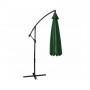 Zahradní slunečník 300 cm, zelený SPRINGOS EXCLUSIVE