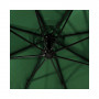 Zahradní slunečník 300 cm, zelený SPRINGOS EXCLUSIVE