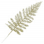 Větvičky kapradiny 45cm zlaté sada 3ks, vánoční dekorace