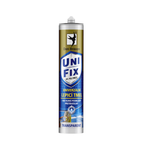 MS UNIFIX CLEAR na všechna tmelení 290 ml kartuše transparentní