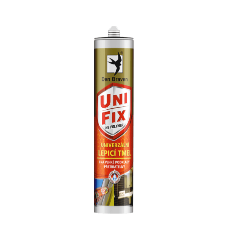 MS UNIFIX na všechna tmelení a lepení 290 ml kartuše bílá