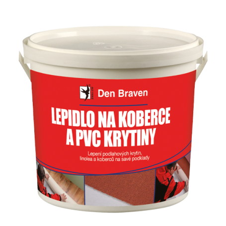 Lepidlo na koberce a PVC krytiny 1 kg kelímek bílá