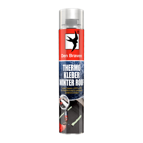 THERMO KLEBER ROOF WINTER 750 ml pistolová dóza zelená