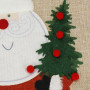 Vánoční taška 27,5x22 cm Santa, vánoční dekorace