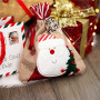 Vánoční taška 27,5x22 cm Santa, vánoční dekorace