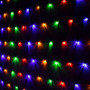 LED světelná síť - 2x2m, 144LED, 8 funkcí, paměť, IP44, multicolor