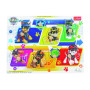 Vkládačka/Puzzle deskové obrysové dřevěné Tlapková patrola/Paw Patrol ve fólii 30x22cm 18m+