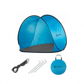 Samorozkládací plážový stan SPRINGOS PUNALU modrý