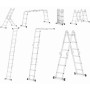 Multifunkční kloubový žebřík 4x3 příčky HIGHER ML-103 PRO