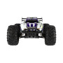 Auto RC Buggy rychlostní 2,4GHz plast 40cm dobíjecí pack+baterie fialové v krabici 42x21x28cm