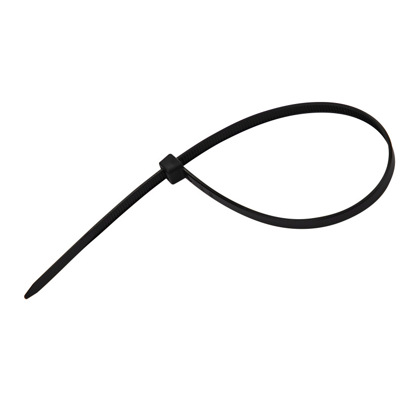 KesTek Stahovací pásky plastové 4,8x250 mm, černé, 50 ks 40335KT
