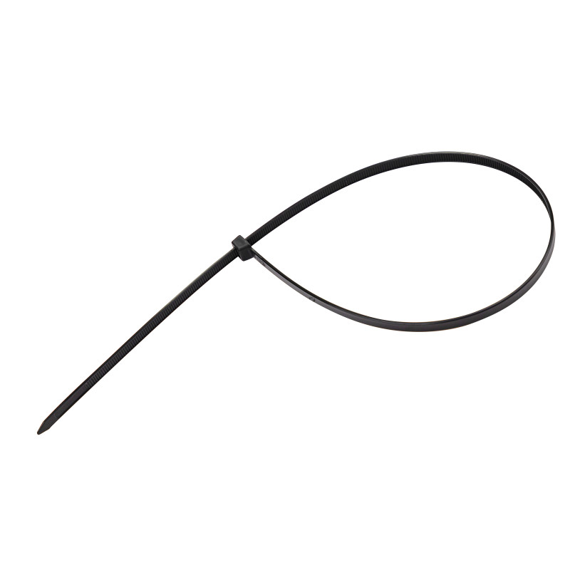 KesTek Stahovací pásky plastové 7,6x600 mm, černé, 50 ks 40338KT