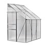 Hliníkový skleník Antwerpen, 193x127x218 cm, 4 mm