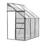 Hliníkový skleník Antwerpen, 193x127x218 cm, 4 mm