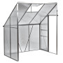 Hliníkový skleník Antwerpen, 193x127x218 cm, 4 mm