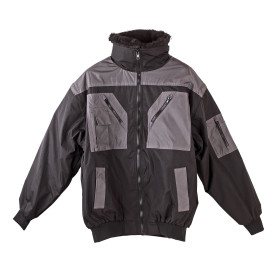 Celoroční pracovní bunda 4v1, černá/antracit, XXXXL