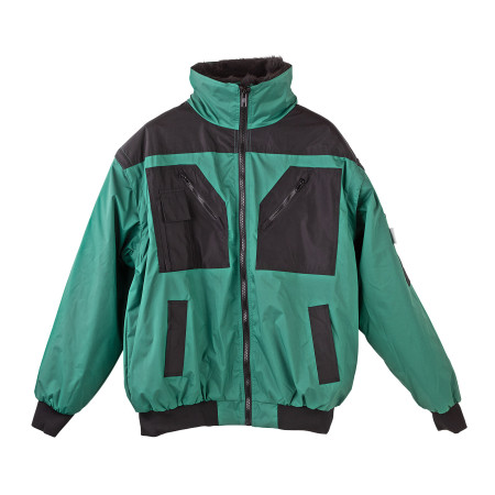 Celoroční pracovní bunda 4v1, zelená/černá, XXXXL