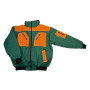 Celoroční pracovní bunda 4v1, zelená/oranžová, XXXXL