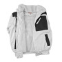 Celoroční pracovní bunda 4v1, bílá/šedá, XXXXL