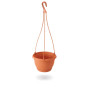Květináč AGRO zavěsný s hákem 18 cm terakota