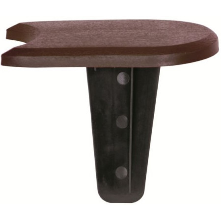 Palisada zahradní 382,7 cm hnědá