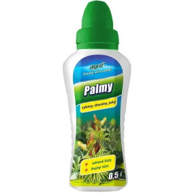 Kapalné hnojivo pro palmy a zelené rostliny 0,5 L