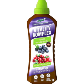 Kapalné hnojivo Vitality Komplex borůvky a brusinky 1 L