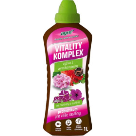 Kapalné hnojivo Vitality Komplex muškáty a surfinie 1 L