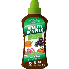 Kapalné hnojivo Vitality Komplex zdravé a silné rostliny 0,5 L