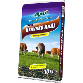 Pravý kravský hnůj granulovaný 10 kg
