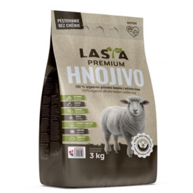 Organické přírodní hnojivo z ovčího trusu Lasta PREMIUM 3 kg