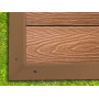 Zakončovací lišta Light Wood 4,5 x 4,5 x 300 cm
