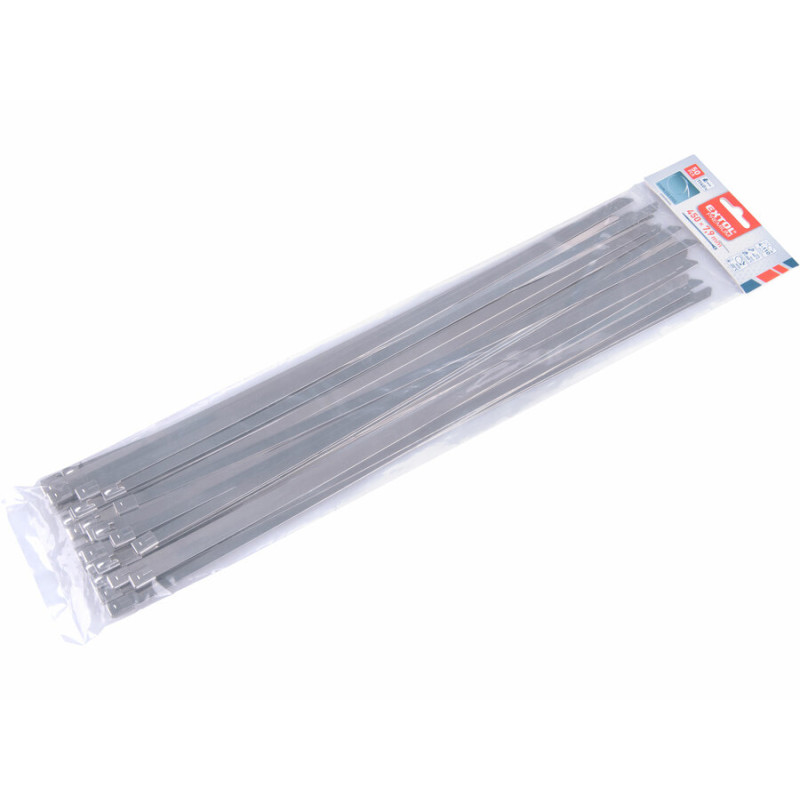 EXTOL PREMIUM Pásky stahovací NEREZ, 450x7,9 mm, 50 ks 8856282-XG