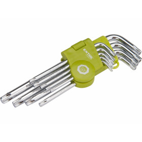 L-klíče TORX T 10-50, sada 9 ks