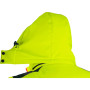 Bunda CXS BEDFORD WINTER, výstražná, zimní, pánská, softshell, žluto-petrolová, vel. 2XL