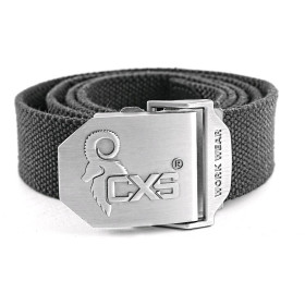 Opasek CXS NAVAH, černý, 4 cm, 125cm, textilní, spona s logem CXS