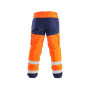 Kalhoty CXS CARDIFF, výstražné, zateplené, pánské, oranžové, vel. M
