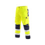 Kalhoty CXS CARDIFF, výstražné, zateplené, pánské, žluté, vel. 2XL