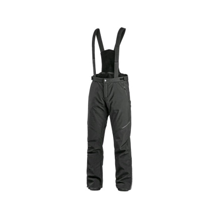 Kalhoty CXS TRENTON, zimní softshell, pánské, černé, vel. 48