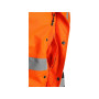 Bunda CXS OXFORD, výstražná, pánská, oranžovo-modrá, vel. 3XL