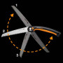 Skládací pilka Plus™ SW69, 21 cm