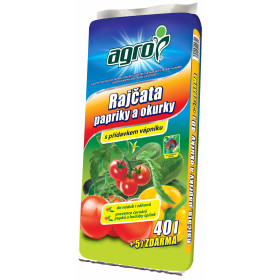 Substrát na rajčata, papriky a okurky 45 L