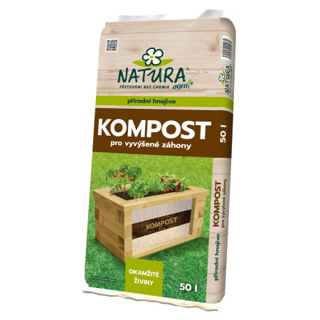 Kompost na vyvýšené záhony 50 L
