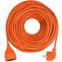 Prodlužovací kabel 40 m s 1 zásuvkou, oranžový