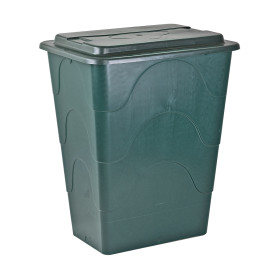 Sud / nádrž na dešťovou vodu s víkem 300 litrů, zelená