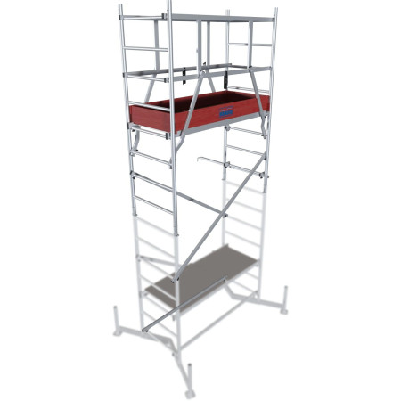 Hliníkové lešení ClimTec 1. patro 2x1,5x0,6 m