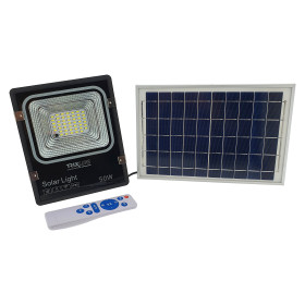 Solární LED svítilna 50 W s pohybovým senzorem TR366