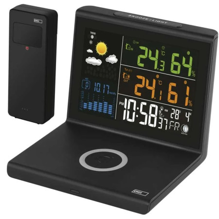 Meteostanice s bezdrátovým nabíjením E8010