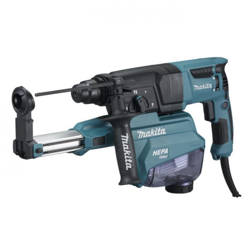 MAKITA Elektrické vrtací kladivo s odsáváním HR2652 HR2652MK